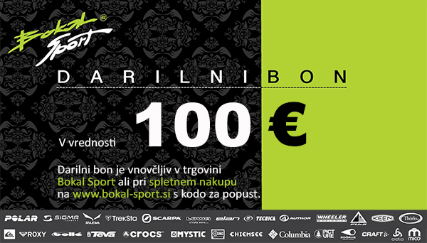 Bokal Sport darilni bon 100 €